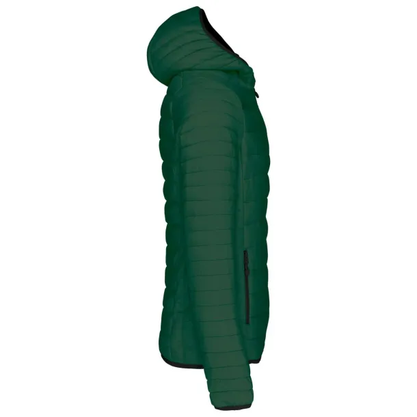  MEN'S LIGHTWEIGHT HOODED PADDED JACKET - Kariban Šumski zelena