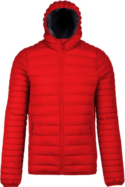  MEN'S LIGHTWEIGHT HOODED PADDED JACKET - Kariban Red