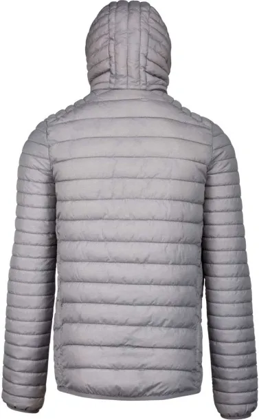  MEN'S LIGHTWEIGHT HOODED PADDED JACKET - Kariban Marl Silver