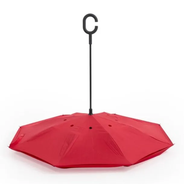  Reversible manual umbrella Crvena