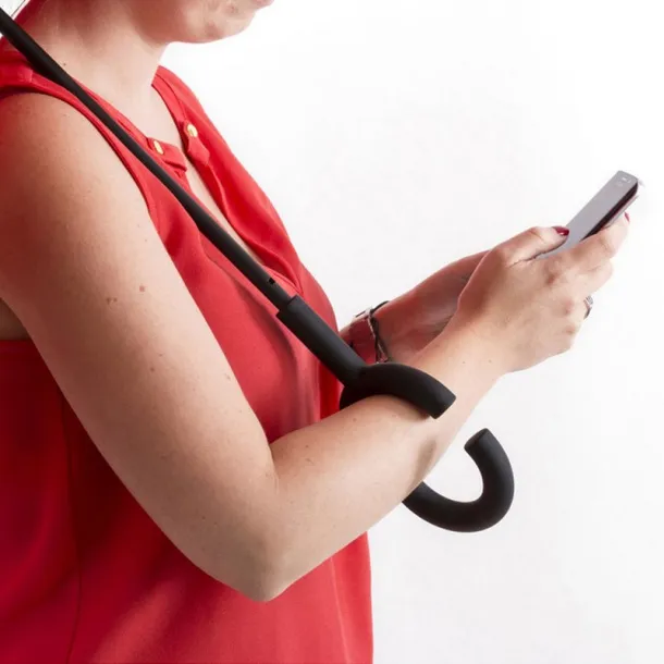  Reverzibilni ručni kišobran Crvena