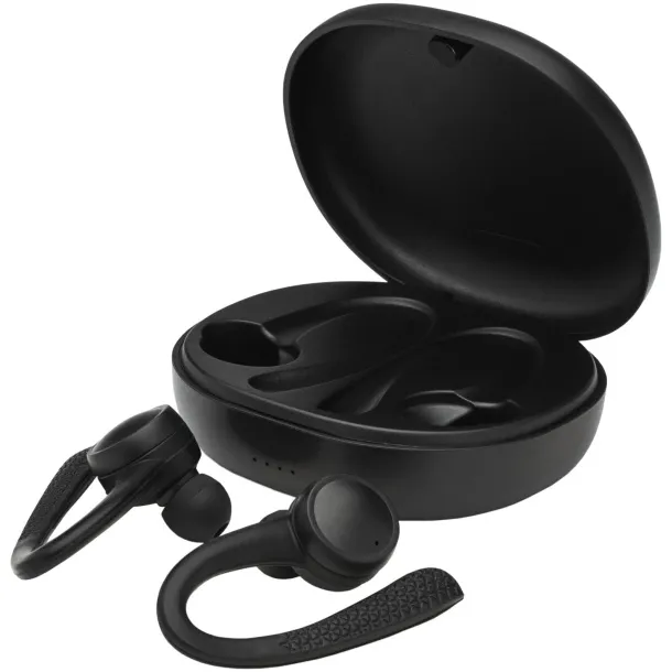 Quest IPX5 TWS earbuds Solid black