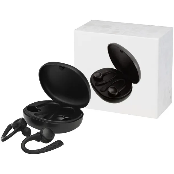 Quest IPX5 TWS bežične slušalice Solid black