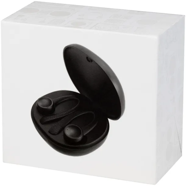 Quest IPX5 TWS earbuds Solid black