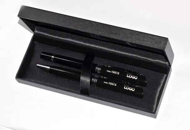 VERMONT Writing set Crna