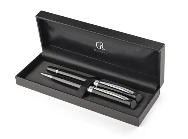 VERMONT Writing set Black