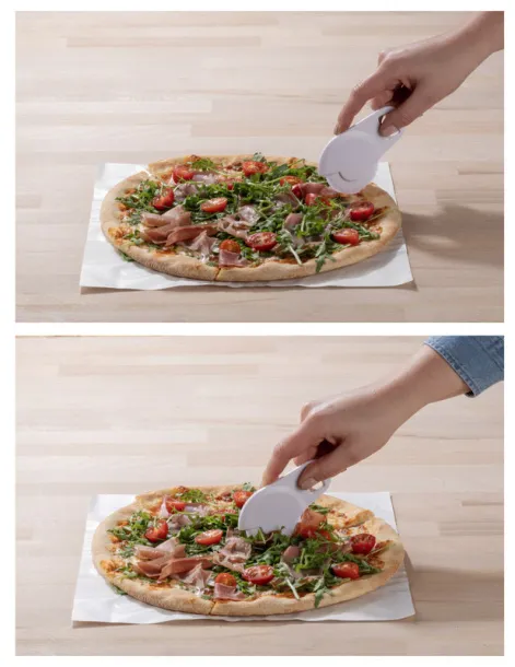  Nož za pizzu s otvaračem Bijela