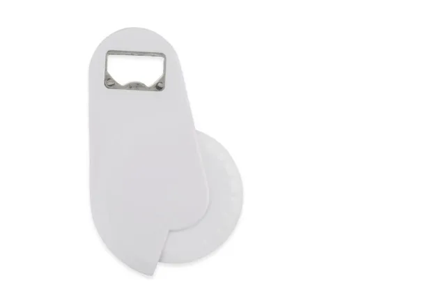  Pizza knife with opener White