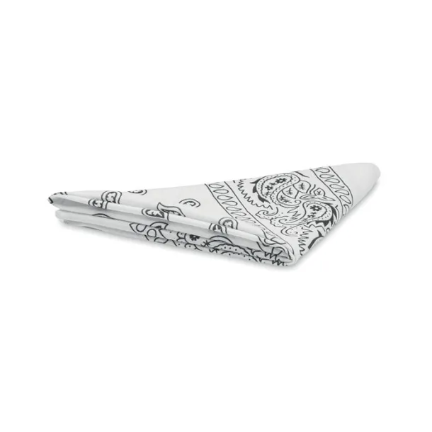 BANDIDA Multifunctional scarf 90 gr/m² White