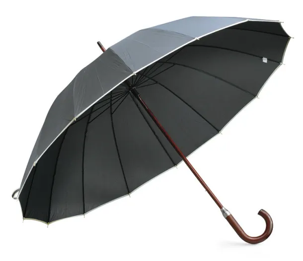 EVITA Umbrella  with 16 ribs Crna