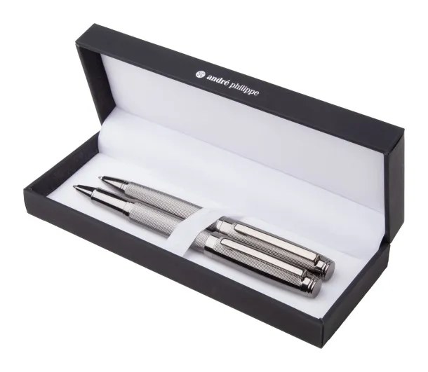 Chapelle pen set - André Philippe Silver