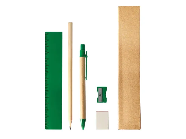 CLASS Writing and drawing set Green