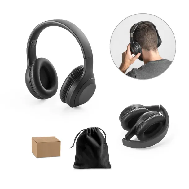 BETTENCOURT Foldable wireless headphones in 59% rABS with ANC