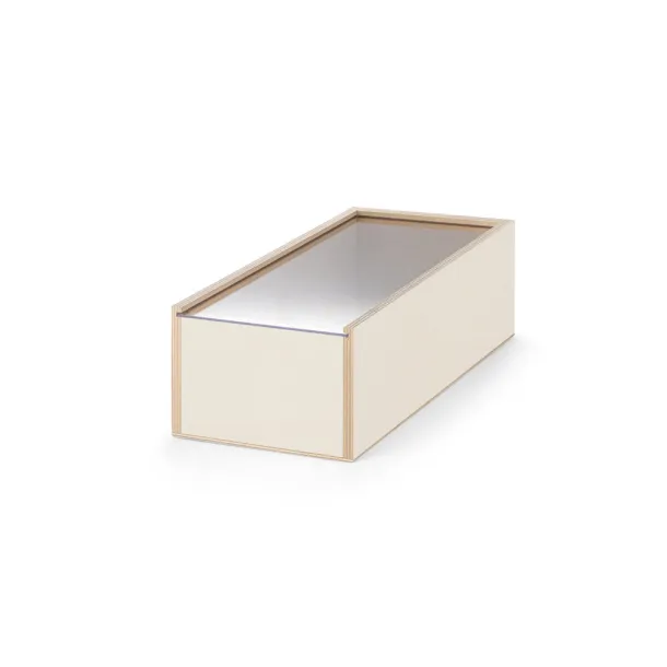 BOXIE CLEAR M Wood box M Natural