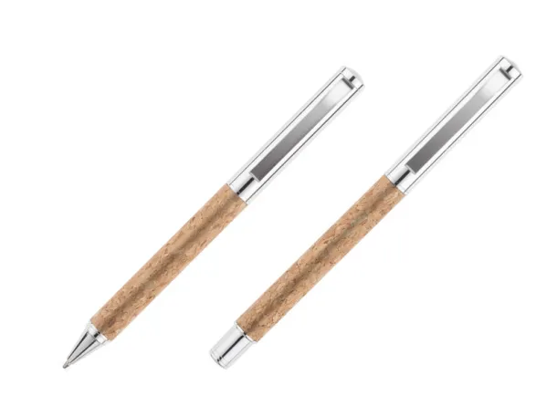 KANSAS Writing set Smeđa