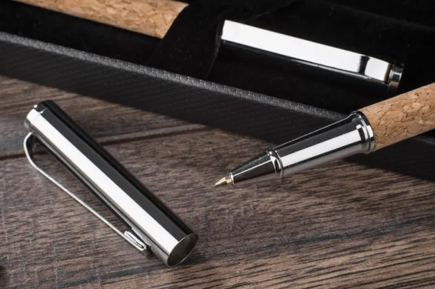 KANSAS Writing set Smeđa