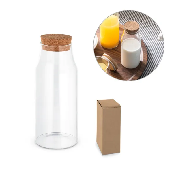 JASMIN 800 800 ml glass bottle