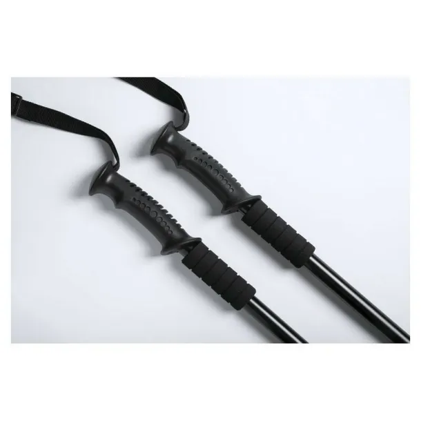  Walking poles set, trekking poles, 2 pcs Crna