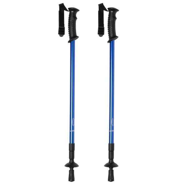  Walking poles set, trekking poles, 2 pcs blue