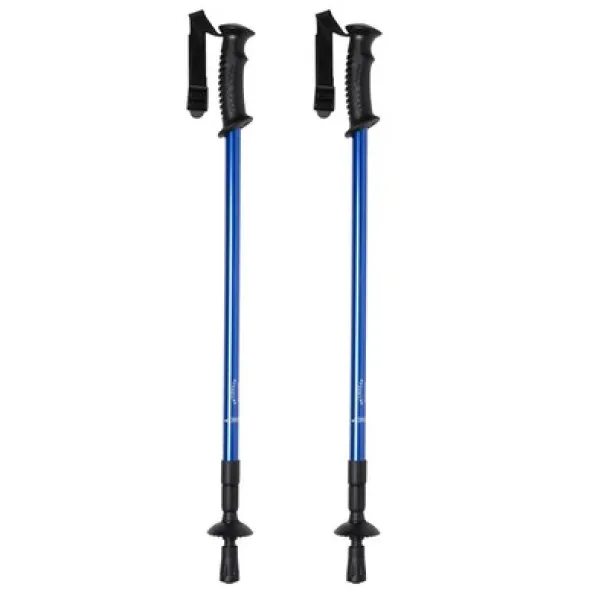  Walking poles set, trekking poles, 2 pcs blue