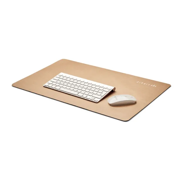 PAD Large recycled paper desk pad Beige