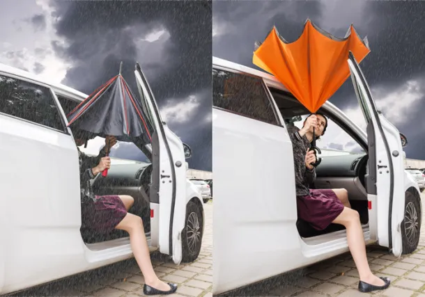 REVERS Umbrella Orange