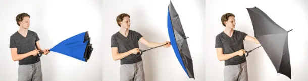 REVERS Umbrella Nebaski plava