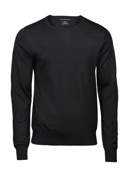  Men's Crew Neck Sweater - Tee Jays Black