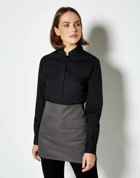  Women's Tailored Fit Mandarin Collar Shirt - Bargear