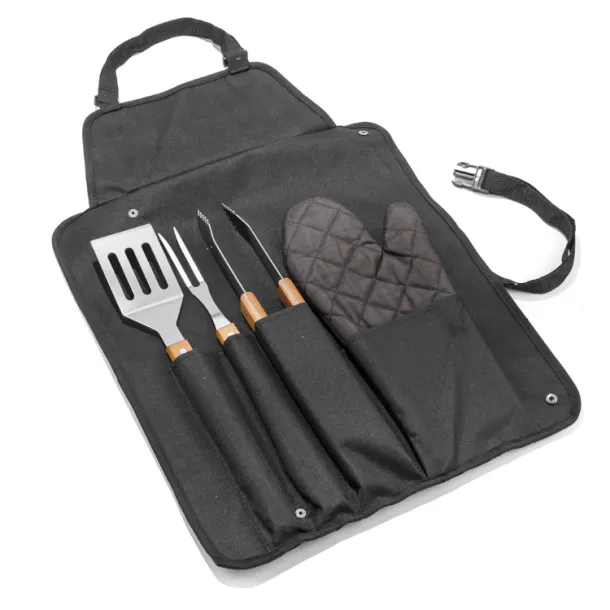 NANDO Barbecue set Crna