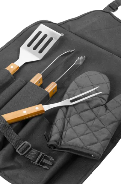 NANDO Barbecue set Crna