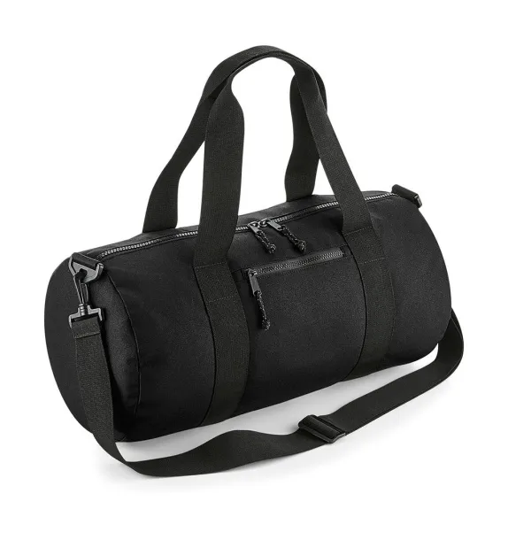  Recycled Barrel Bag - Bagbase Black