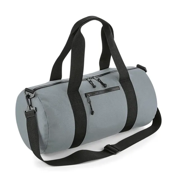  Recycled Barrel Bag - Bagbase Pure Grey