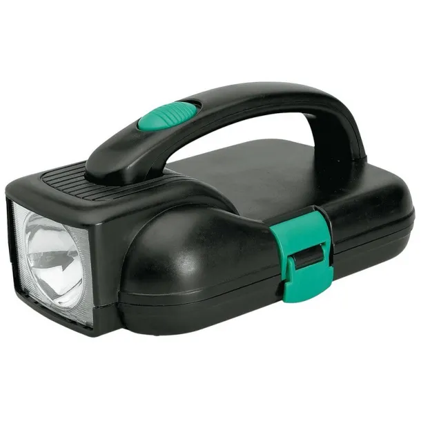  Tool set "torch", 1 LED, 24 el. black