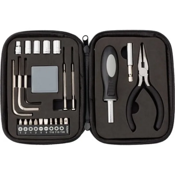  Tool set, 24 el. Crna