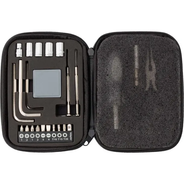  Tool set, 24 el. Crna