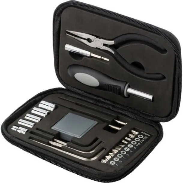  Tool set, 24 el. black