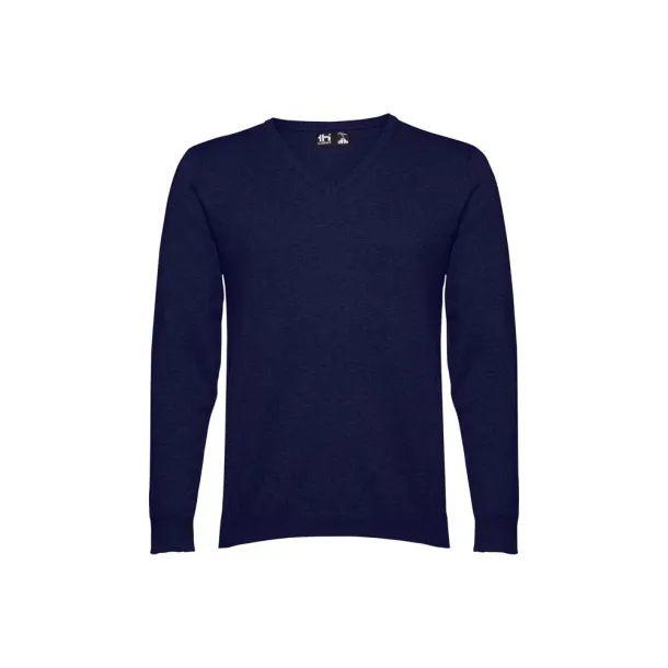 MILAN Men's V-neck jumper Navy Blue