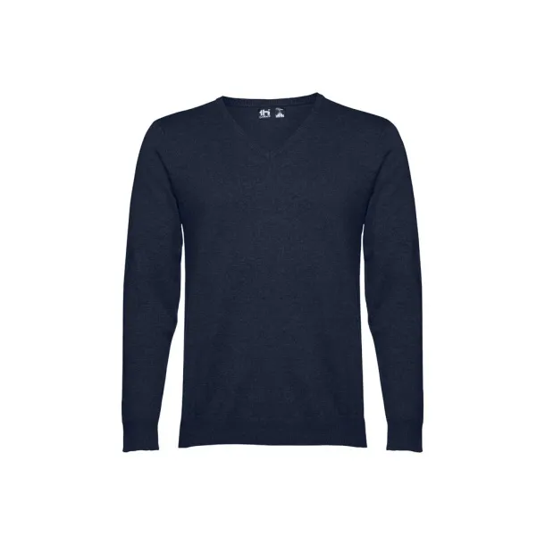 MILAN Men's V-neck jumper Navy Blue