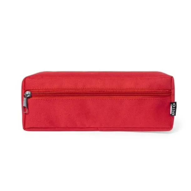  RPET pencil case Crvena