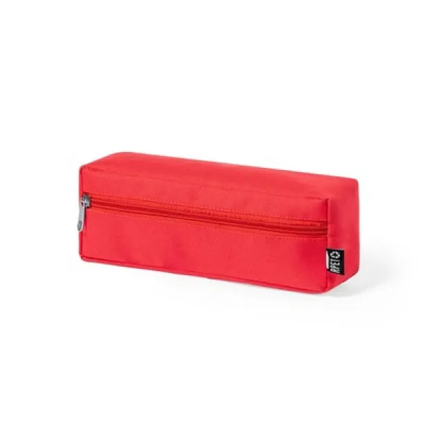  RPET pencil case Crvena