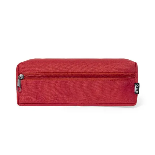  RPET pencil case Crvena