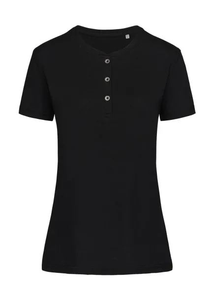  Sharon Henley T-shirt - Stedman Black Opal