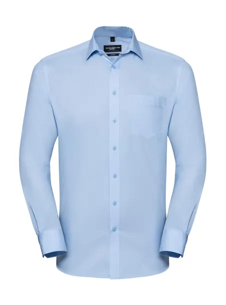  Men's LS Tailored Coolmax® Shirt - Russell Collection