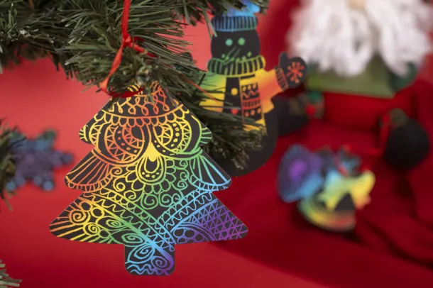 DEKOR Set of pendants for scraping Crna