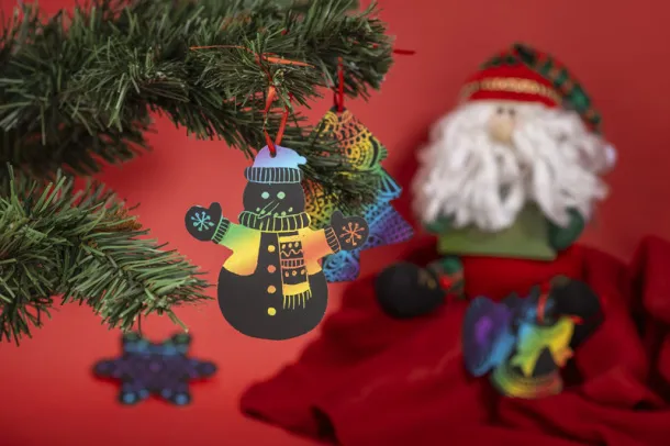 DEKOR Set of pendants for scraping Crna