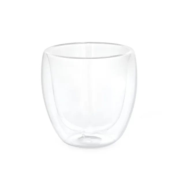 AMERICANO Glass cup 220 ml Transparent