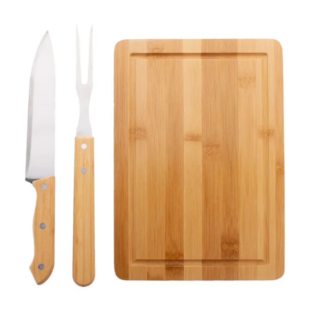 Steakus meat carving set Natural