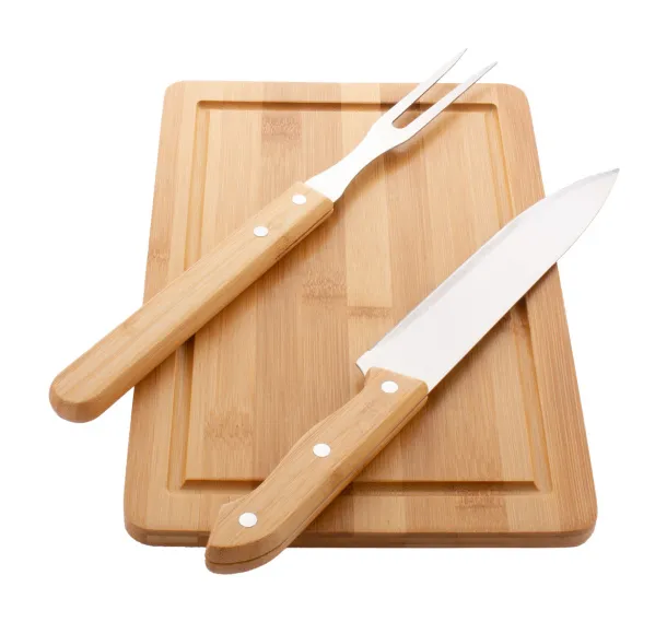 Steakus meat carving set Natural