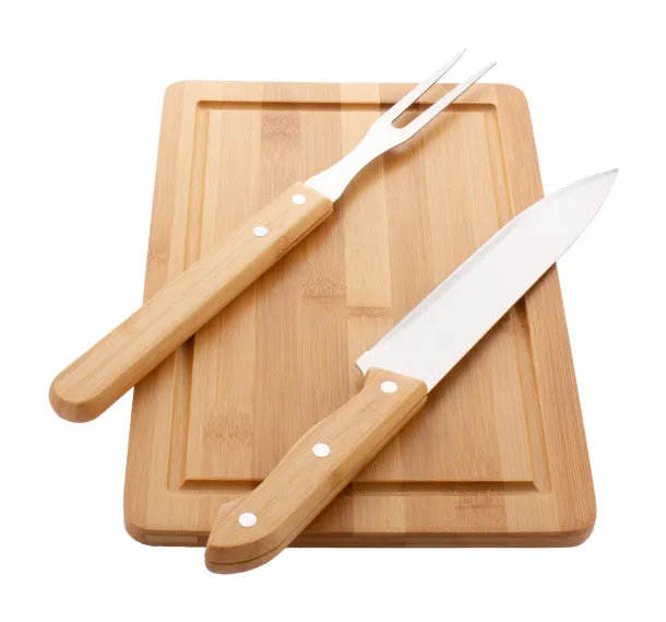 Steakus meat carving set Natural